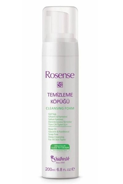Rosense Cleansing Foam 200 mlDeeply Cleans Your Skin, Moisturizes, Nourishes, Calms