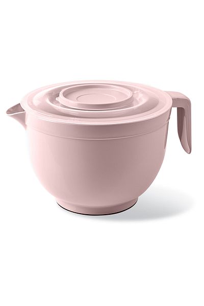 Melkan Home Mixing Bowl & Mixer Bowl Mixer Bowl with Lid 3 Liter Whisking Bowl Powder