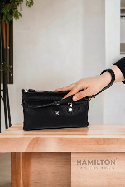 HAMILTON Original Women's Shoulder and Hand Bag with Adjustable Strap and Four-Eye Leather Textured Cover Stylish Shoulder and Hand Bag