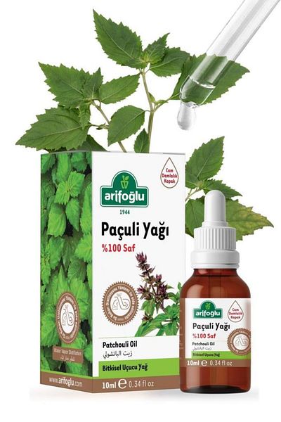 Arifoğlu Patchouli Essential Oil - Patchouli Oil 10ml, 100% Pure