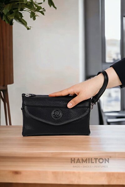 HAMILTON Original Women's Shoulder and Hand Bag with Adjustable Strap and Four-Eye Leather Textured Cover Stylish Shoulder and Hand Bag