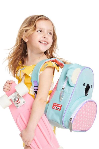 Skip Hop Rucsac pentru fete Zoo Koala 9L 751010   Albastru deschis
