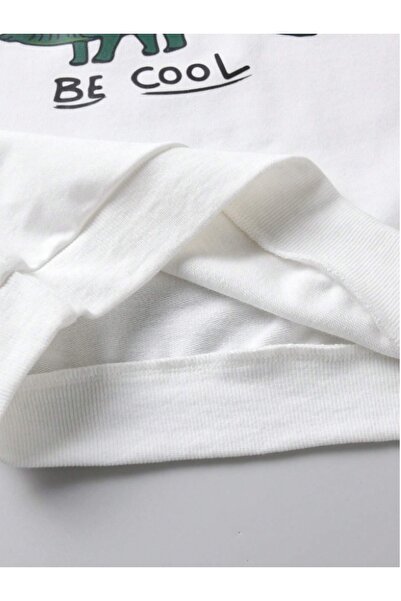 LePold Crew Neck Dinosaur Printed Girls/Boy Sweatsihrt