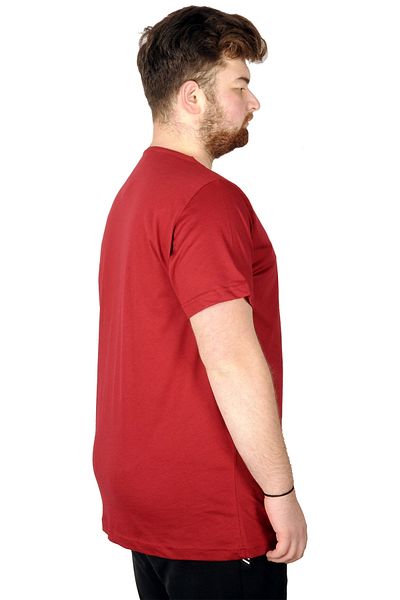 ModeXL Tricou Marime Plus Mod Xl Crew Deck Nasa Space 21103 Rosu Claret
