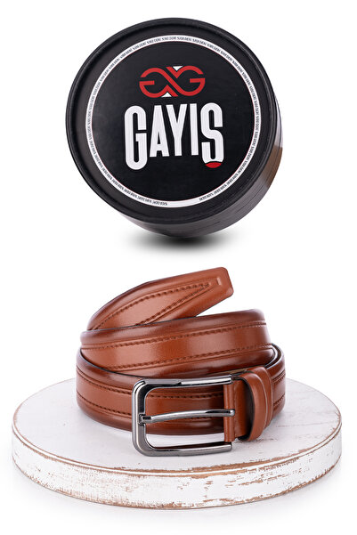 GAYIŞ Cutie specială |   100% Piele autentică de bivol |   Cureaua clasică ma...