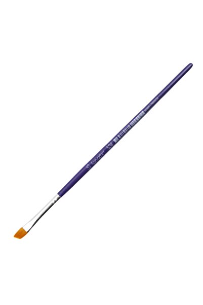 Fanart فرشاة مسطحة ذات شعيرات صناعية من سلسلة أكاديمية 538C رقم: 1/8