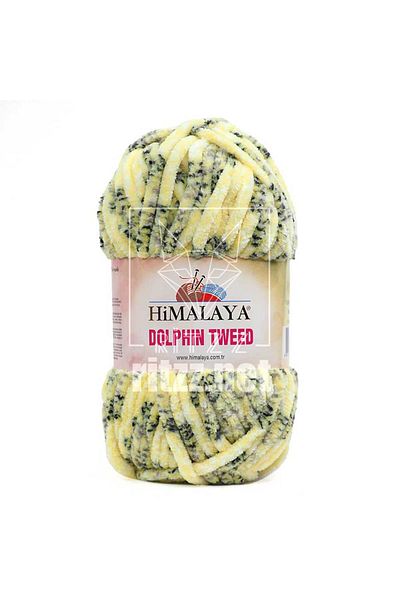 Himalaya Dolphin Tweed Βαμμένο Βελούδο / Κίτρινο Βαμμένο / 92003