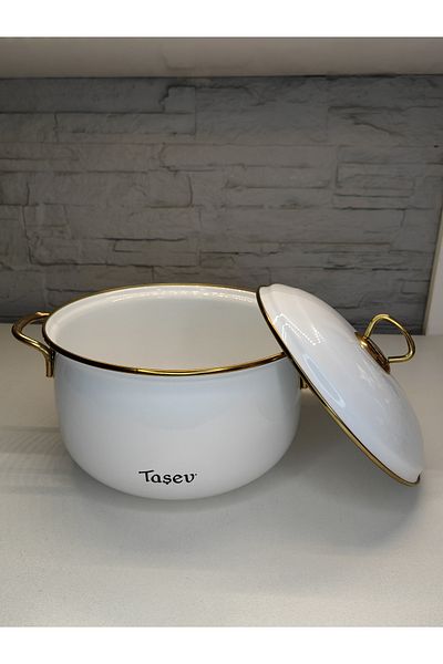 ALANYA HOME DECOR INDUCTION ENAMEL PAN 16X11 CM-2.20LT INDUCTION ENAMEL POT