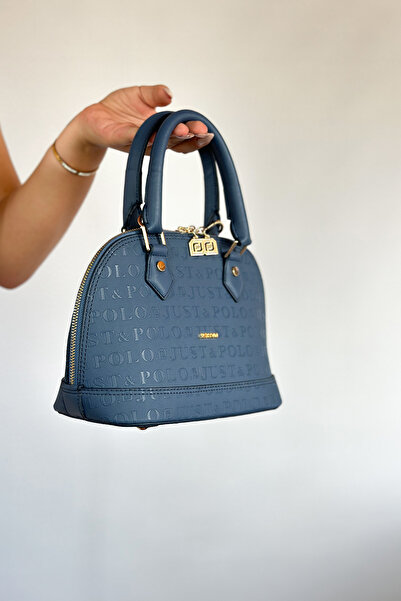 Just Polo Premium Series Embossed Patterned Cotton Woven Strap Vegan Women's ...