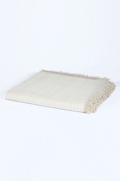 Bedinn Şal Canapea Pat Natural Crem 180x220 Cm