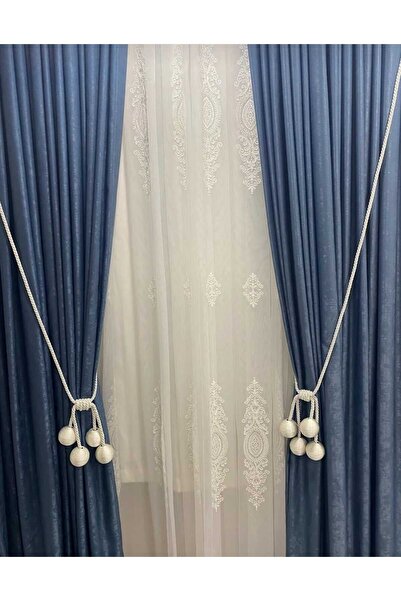 Nish Perde Fon Perde Tavan Bağlama 4 Toplu 2 ADET TAKIM Braçol Kornişe Takmat...