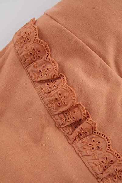 DeFacto Суичър с кръгло деколте за бебе момиче