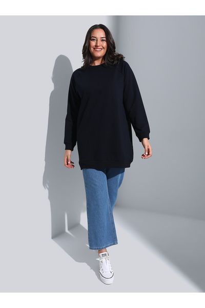 Women Plus Size Sweatshirts Styles, Prices - Trendyol