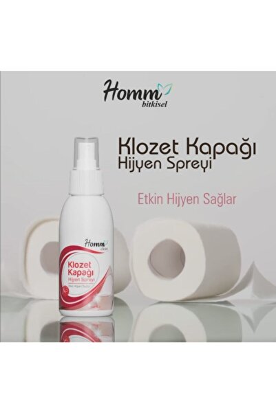 Homm Bitkisel Klozet Kapağı Hijyen Spreyi 100 Ml