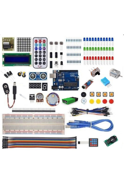 Teknoartshop Arduino Süper Set 45 Parça 159 Adet