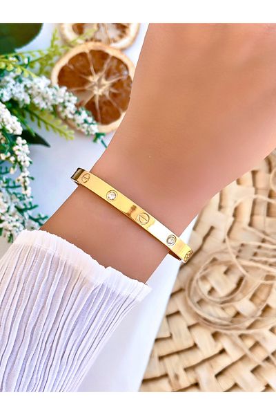 KBC STORE KBC Stone Love Model Steel Bracelet