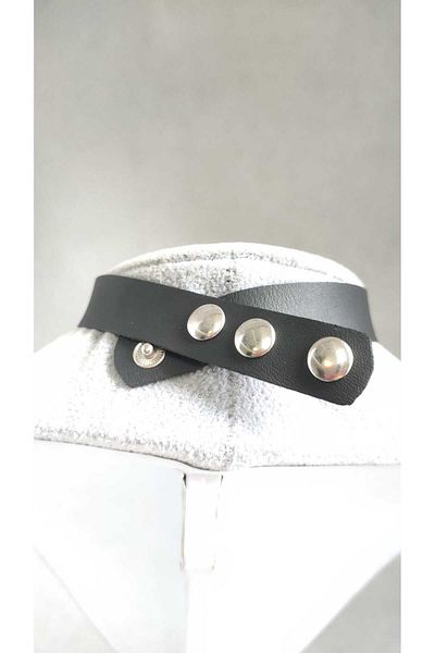Fugusugu Skull Choker Gothic Necklace