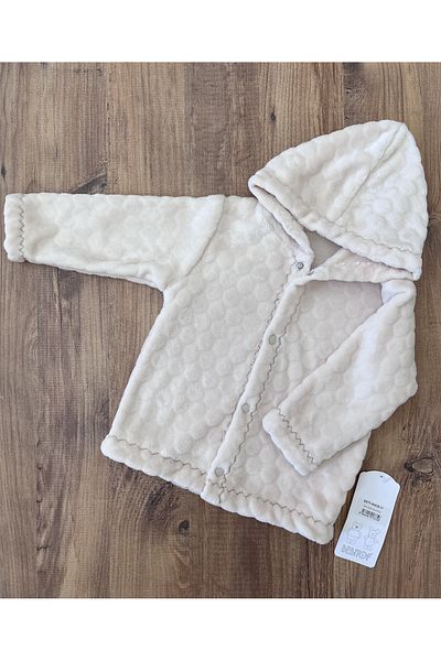 Bebitof velsoft cardigan with hoodie