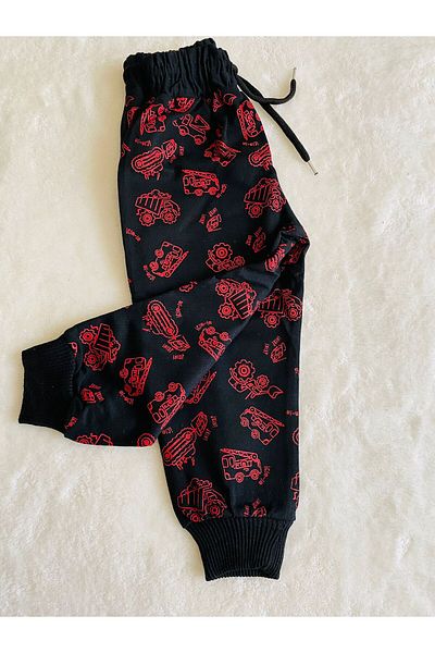 bediş baby clothes car printed unisex baby and children's sweatpants 1/2/3/4