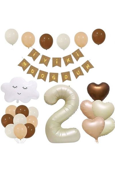 DÜVENCİ TİCARET Luxury colors balloon set