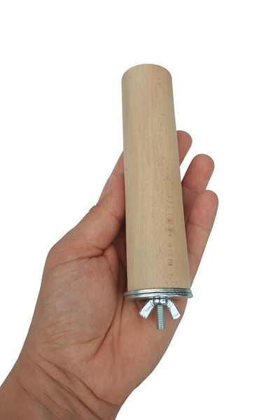 Vixpet 15 cm Parrot Perch 36 mm Thickness - Macaw, KaKadu, Jako, Alexander