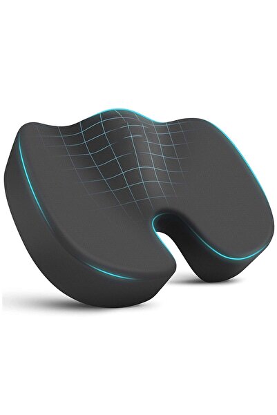 Devix وسادة كوكسكسكس كوكسكس العظام فيسكو الجلوس وسادة العصعص 44x36x9.5 سم