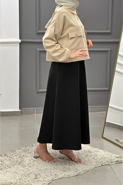Ebrar Store Fusta Skuba Neagra - Model LE2348