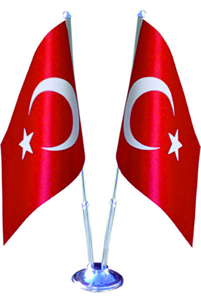 Dekokonsept Masa Bayrağı 2 li