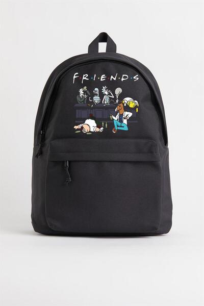 Touz Moda Unisex Friends Printed Backpack