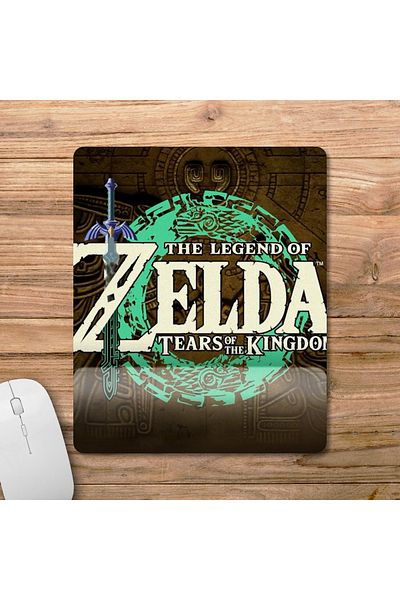 Pixxa نموذج لوحة الماوس The Legend of Zelda: Tears of the Kingdom مع مسند للمعصم - 3