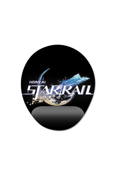 Pixxa Honkai: موديل لوحة ماوس مدعومة للمعصم من Star Rail - 6 بيضاوي