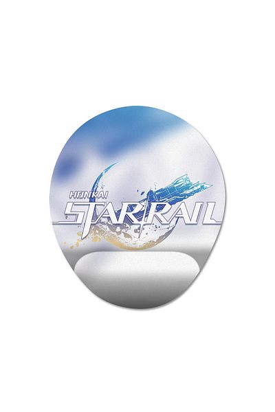 Pixxa Honkai: موديل لوحة ماوس مدعومة للمعصم من Star Rail - 10 بيضاوي