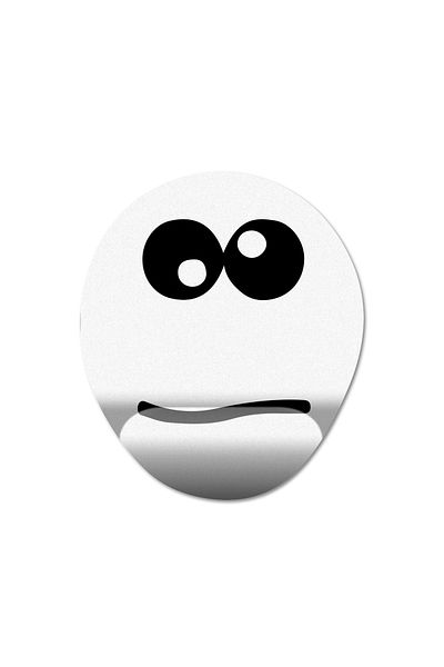 Pixxa Roblox - Dizzy Face - نموذج لوحة ماوس تدعم المعصم للوجه - بيضاوي واحد