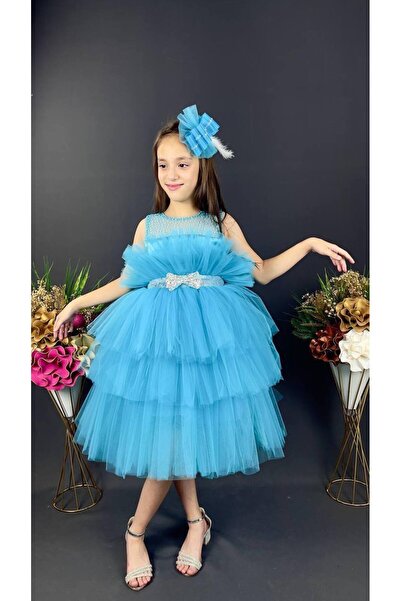 BAMBİNO KİDS فستان بناتفستان سهرة بناتي