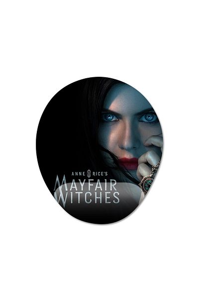 Pixxa نموذج لوحة ماوس Anne Rice's Mayfair Witches مع دعم للمعصم - 1 بيضاوي متوافق
