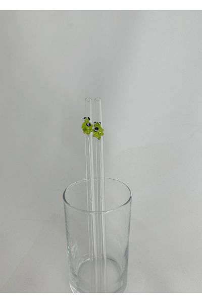 CAMGEN GLASS PIPET 8*200 MM WITH TURTLE FIGURE (2 PIECES)