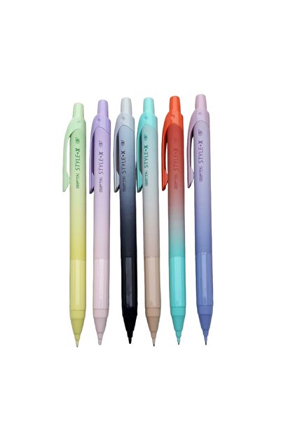 Gıpta GIPTA VERSATIL PEN STYLE-X 0.7MM (6 Pieces)
