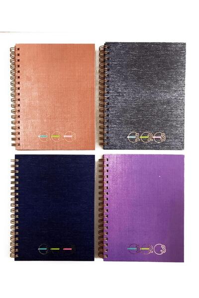 Keskin Colors Keskin Color 40 Çizgili + 30 Kareli + 30 Noktalı 100 Yaprak Spi...