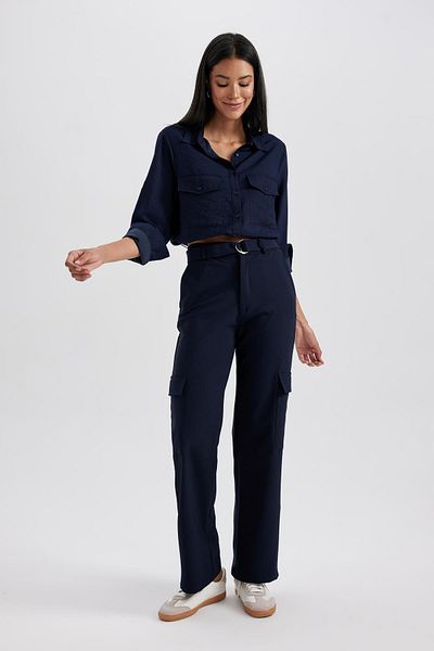 DeFacto Straight Fit Cargo Pants B3059ax23au