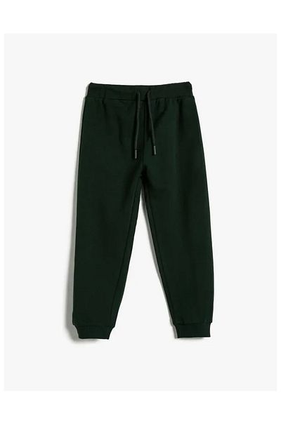 Koton Elastic Leg Green Men's Sweatpants 4WKB40007TK