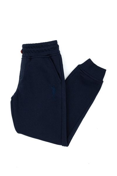 U.S. Polo Assn. BAZA. Polo Assn. Pantaloni de trening pentru bărbați, albastru bleumarin, cu picior elastic GARCIASK023