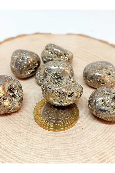 Yasamtohumu Pirit Stone Royal Tamburată (gamă de 15-20gr)