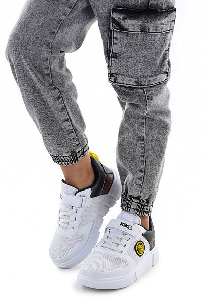 Almues Boys' Sneakers - Velcro and Mesh, Model 3011