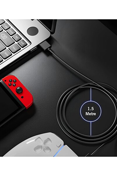 SFL Product Ps5 Oyun Kolu Şarj Kablosu/xbox Series X-s/nintendo Switch Için Uyumlu Type-c Şarj Kablosu Usb C