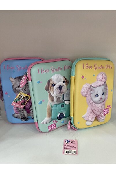 Dolphin Kalem Çantası Studio Pets Eva -By Pt-7785 (Karışık Desen 1 Adet)