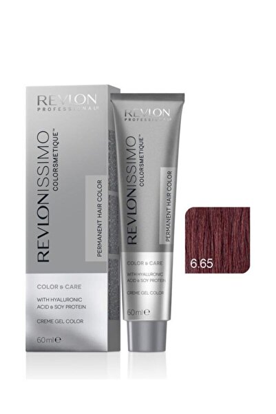 Revlon Issimo Colorsmetique Color & Care 6.65 Koyu Kumral Maun Kızıl (Oksidanlı)
