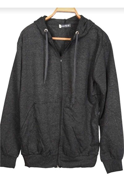 Yakalaa سترة صوفية مدرسية أساسية بغطاء للرأس وجيب بخيطين للجنسين