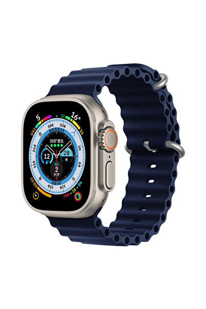Strap U Apple Watch Seri 2/3/4/5/6/7/8/9/se/ultra/ultra 2 42/44/45/49 Mm Uyum...