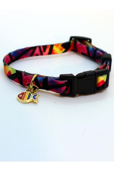CARAMELOS Puppy and Small Breed Dog Adjustable Collar 1 cm