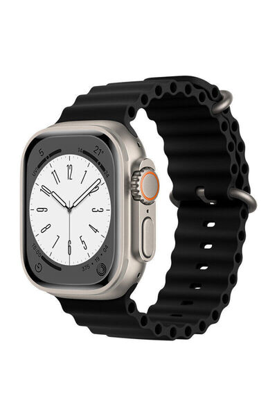 Strap U Apple Watch Seri 2/3/4/5/6/7/8/9/se/ultra/ultra 2 42/44/45/49 Mm Uyum...